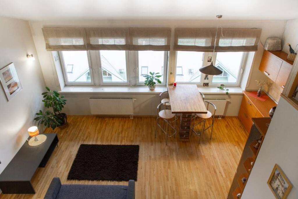 Penthouse Apartment With Great Panoramic City View Vilnius Exterior photo