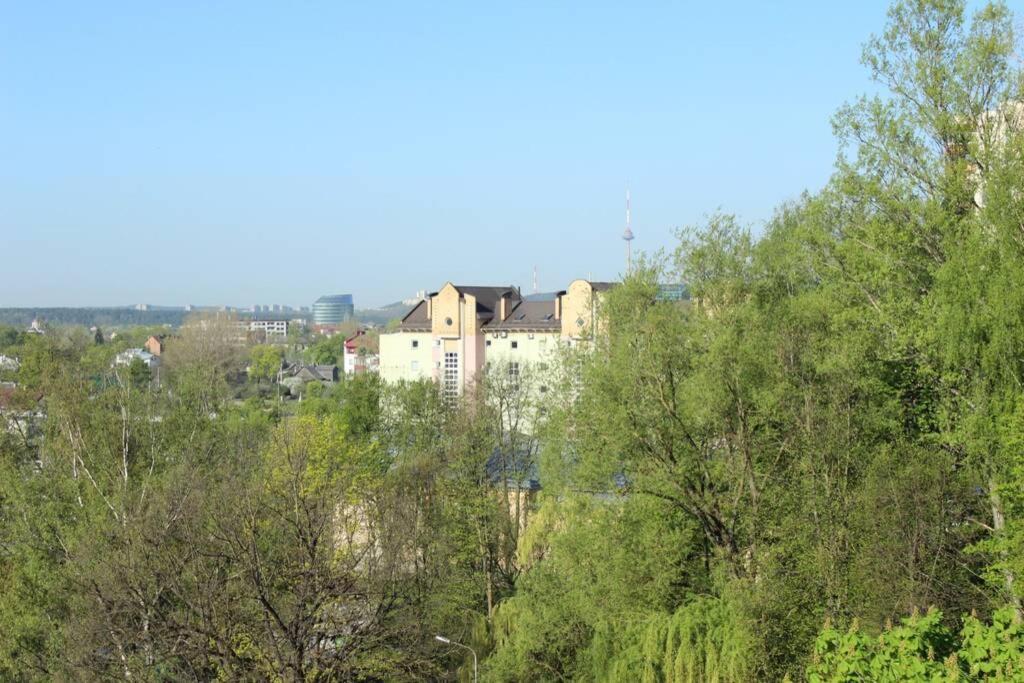 Penthouse Apartment With Great Panoramic City View Vilnius Exterior photo