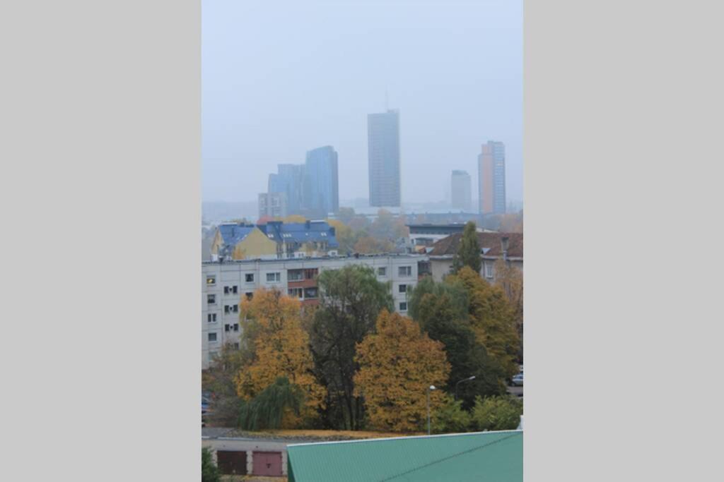 Penthouse Apartment With Great Panoramic City View Vilnius Exterior photo